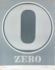 Untitled by Robert Indiana, OFFSET LITHOGRAPH IN COLORS, ON PAPER, offered Dec 2021