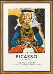 Pablo Picasso, Untitled, 1966, OFFSET LITHOGRAPH IN COLORS, ON WOVE PAPER