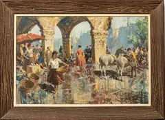 Untitled by Fritz Klaiberg, OIL ON CANVAS, offered Dec 2021