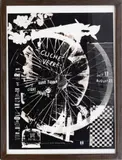 Robert Rauschenberg, Untitled, OFFSET LITHOGRAPH IN BLACK ON MYLAR, 1980 CLICHE VERRE