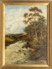Carl Brennir, Untitled, 1907, OIL ON CANVAS