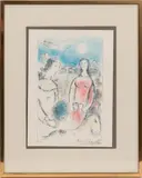 Untitled by Marc Chagall, 1981, OFFSET LITHOGRAPH, ON WOVE PAPER, offered Nov 2021