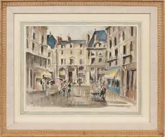 Guy Neyrac, Untitled, WATERCOLOR & INK ON PAPER