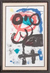 Joan Miró, Untitled, 1964, LITHOGRAPH IN COLORS, ON WOVE PAPER
