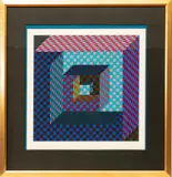Victor Vasarely, Untitled, SERIGRAPH ON WOVE PAPER