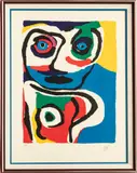 Untitled by Karel Appel, LITHOGRAPH IN COLORS, ON WOVE PAPER, GRAND TETE, offered Oct 2021