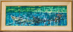 Richard Florsheim, Untitled, OIL ON CANVAS BOARD