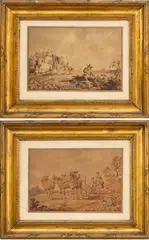Charles Towne, WATERCOLORS, ON PAPER