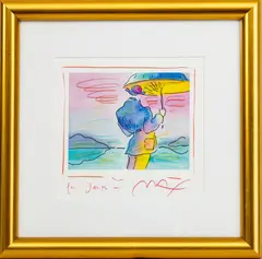 Untitled by Peter Max, 1997, LITHOGRAPH WITH HAND COLORING ON WOVE PAPER, offered Oct 2021