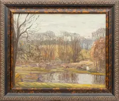 Untitled by Henry Leon Roecker, OIL ON CANVAS, offered Oct 2021