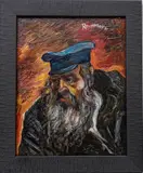 Ari Roussimoff, Untitled, OIL ON BOARD