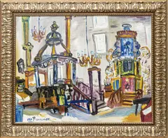 Untitled by Ari Roussimoff, OIL ON CANVAS, offered Oct 2021