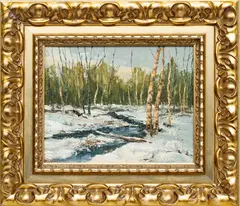 Untitled by Wilf Frank Griffiths, OIL ON BOARD, offered Oct 2021