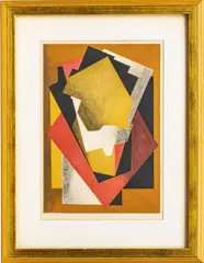 Untitled by Jacques Villon, MEZZOTINT WITH COLORS ON PAPER, offered Aug 2021