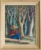 Jacques-Enguerrand Gourgue, Untitled, OIL ON CANVAS
