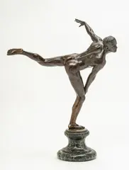 R. Tait McKenzie, ORIGINAL, 1923, BRONZE SCULPTURE
