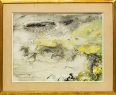 Untitled by William Thon, WATERCOLOR ON PAPER, offered Aug 2021