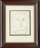 Pablo Picasso, Untitled, 1950, ETCHING ON WOVE PAPER