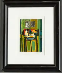 Untitled by Marcel Mouly, LITHOGRAPH IN COLORS ON WOVE PAPER, offered Aug 2021