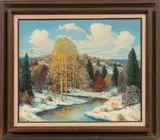 Dwight Clay Holmes, Untitled, OIL ON BOARD