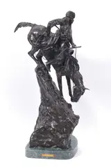 Untitled by Frederic Remington, BRONZE SCULPTURE, offered Jul 2021