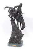 Untitled by Frederic Remington, BRONZE SCULPTURE, offered Jul 2021