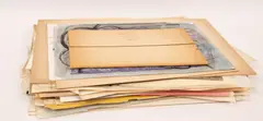 Untitled by Harold Cohn, MIXED MEDIA ON PAPER, C. 1950, APPROX. 130 PCS, offered May 2021