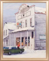Untitled by Edmund Lewandowski, 1982, OIL ON CANVAS, offered Apr 2021