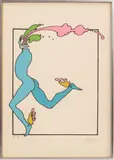 Peter Max, Untitled, LITHOGRAPH IN COLORS ON WOVE PAPER