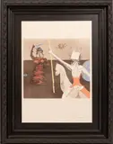 Untitled by Salvador Dalí, 1981, ETCHING AND AQUATINT IN COLORS, ON WATERMARKED ARCHES PAPER, offered Apr 2021