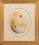 Louis Icart, Untitled, DRYPOINT ETCHING WITH AQUATINT