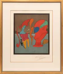 Untitled by Mihail Chemiakin, LITHOGRAPH ON PAPER, offered Apr 2021