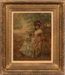 Untitled by Joseph W. Gies, OIL ON CANVAS, offered Mar 2021