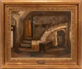 Aladár Edvi Illés, Untitled, OIL ON BOARD