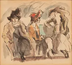 Untitled by Jules Pascin, WATERCOLOR ON PAPER, offered Feb 2021