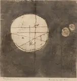 Anton Heyboer, Untitled, 1965, AQUATINT ETCHING WITH MIXED MEDIA ON VAN GELDER ZOHEN LAID PAPER