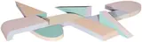 John Okulick, Untitled, 1982, OIL ON SHAPED WOOD CONSTRUCTION