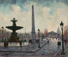 Louis Dali, Untitled, OIL ON CANVAS