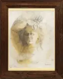 Rafael Coronel, Untitled, MIXED MEDIA ON PAPER