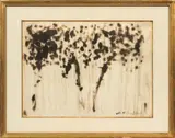 Milton Avery, Untitled, 1958, INK WASH ON WOVE PAPER