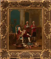 Edwin Blashfield, Untitled, 1876, OIL ON CANVAS