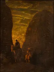 Albert Pinkham Ryder, Untitled, OIL ON PANEL