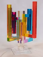 Norman Mercer, CAST, 2003, ACRYLIC SCULPTURE