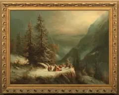 Ludwig Munninger, Untitled, OIL ON CANVAS