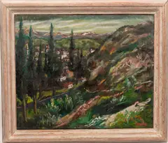 Untitled by John L. Pappas, OIL ON CANVAS, offered Dec 2020