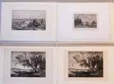 Charles-François Daubigny, ETCHINGS WITH, DRYPOINT