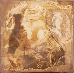 Oleg Zhivetin, Untitled, MIXED MEDIA ON CANVAS
