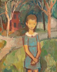 Anton Vorauer, Untitled, OIL ON BOARD