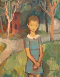 Anton Vorauer, Untitled, OIL ON BOARD