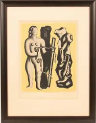 Untitled by Fernand Léger, 1952, LITHOGRAPH IN COLORS ON ARCHES PAPER, offered Dec 2020